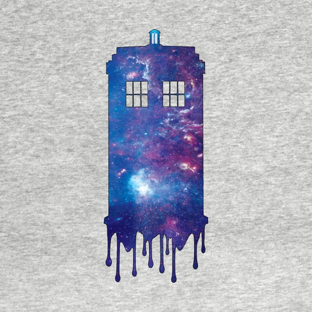 Galaxy Tardis by octoberaine